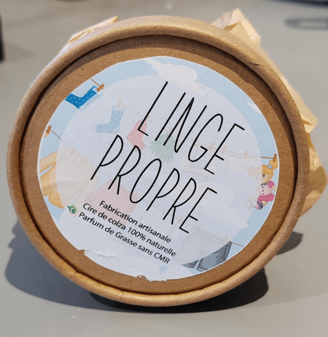 Box linge propre 