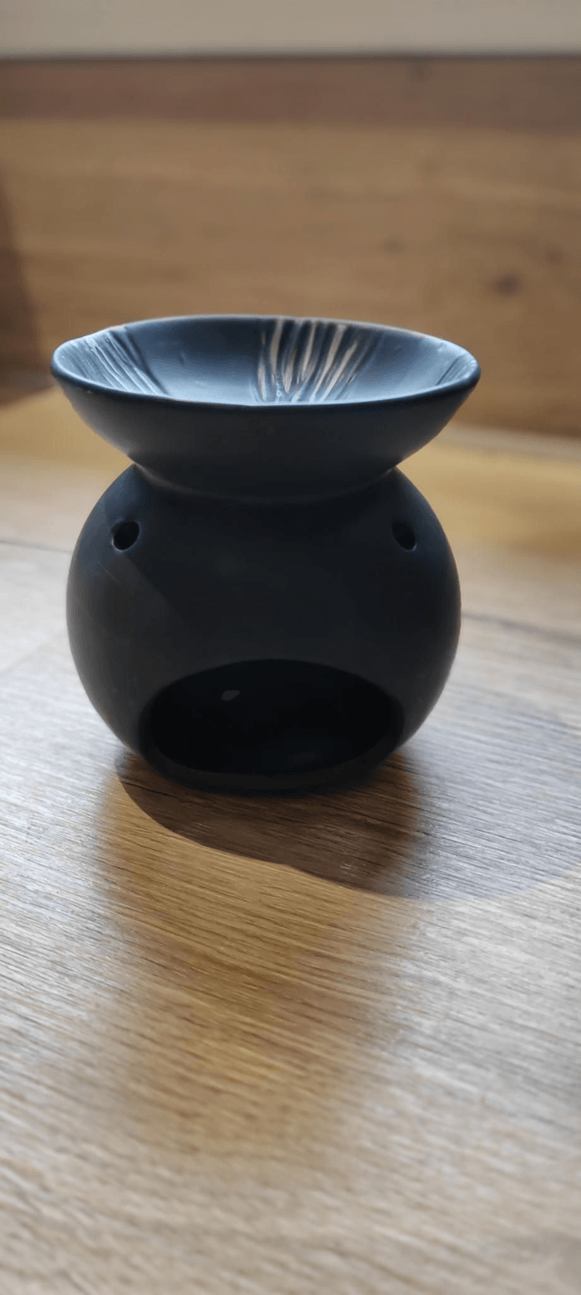 Brûleur rond noir