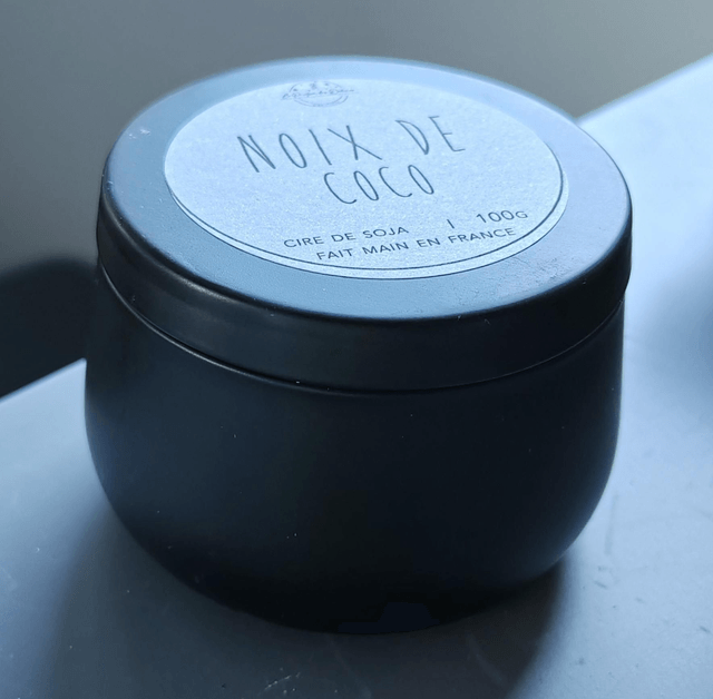 Bougie noix de coco