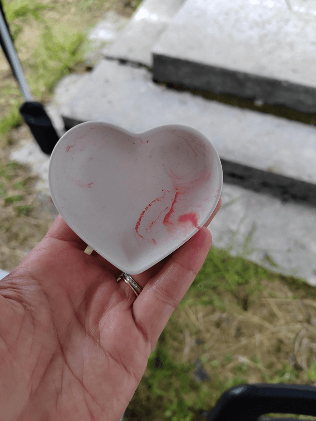 Vide poche coeur