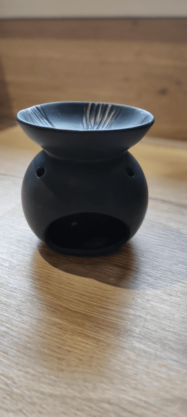 Brûleur rond noir