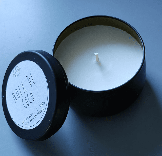 Bougie noix de coco