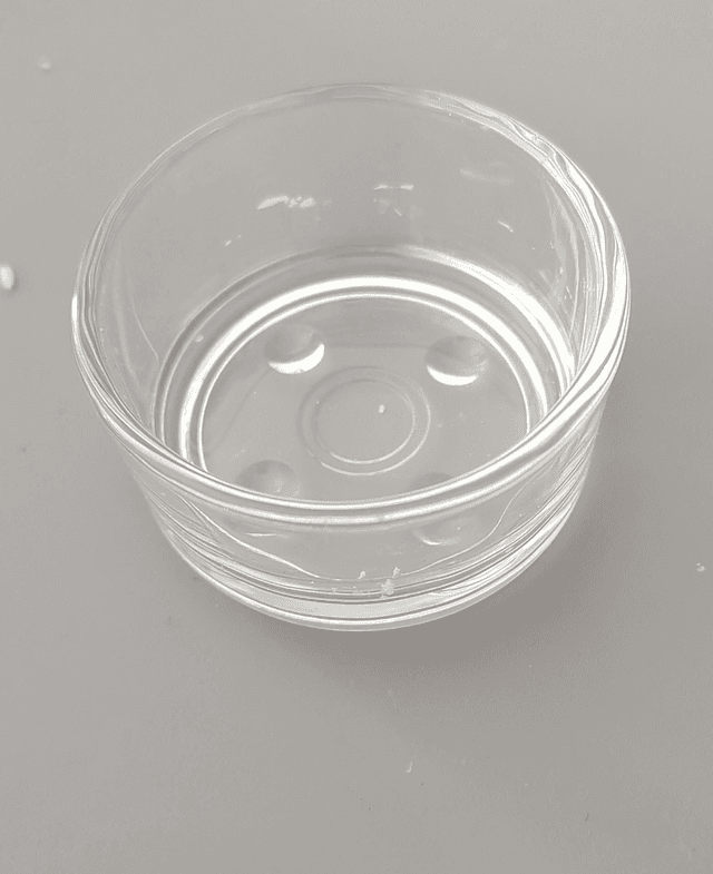 Pot en verre bougie chauffe plat